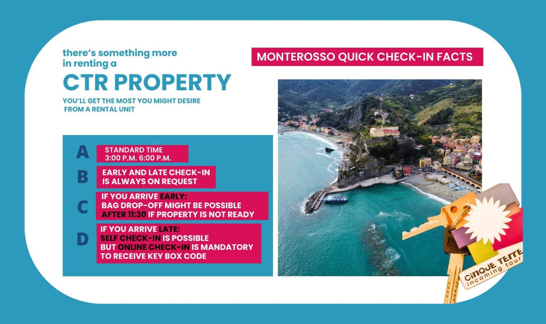 Il Giardino Di Ada Ground Floor Studio With Ac And Patio Monterosso al Mare Exterior photo