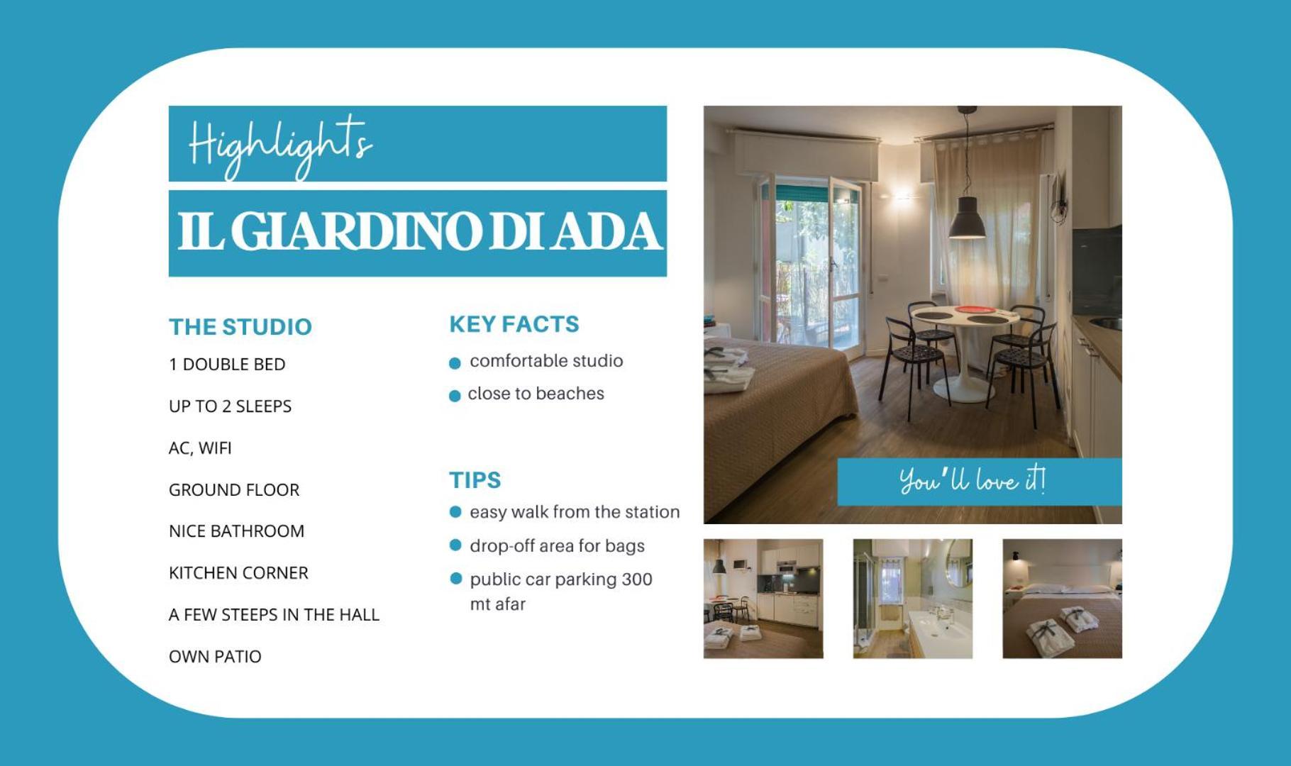 Il Giardino Di Ada Ground Floor Studio With Ac And Patio Monterosso al Mare Exterior photo